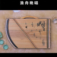 古筝琴练指器21弦14弦指法器指法手型训练器便携式迷你小古筝 21弦练指器 渔舟晩唱