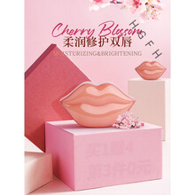 嘴膜 唇膜贴保湿滋润补水死皮唇部护理周围黑色素嘴膜贴片式向菱 12片