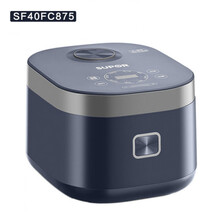 电饭煲家用智能4L升5电饭锅多功能小型4个人煲汤蒸煮饭两用 蓝色