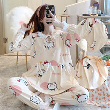 月子服春秋棉质怀孕晚期孕妇装外出春夏季产后哺乳睡衣3月份4喂奶w 20YY16宝宝 M 建议85-105斤