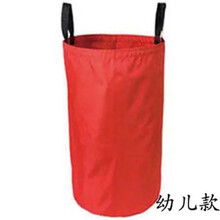 儿童跳跳袋 幼儿园拓展感应玩具袋鼠跳跳袋 成人儿童跳跃亲子游戏 红色 儿童款(宽50厘米高70厘米)