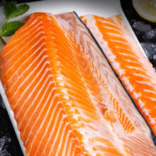 【顺丰速运】三文鱼新鲜鱼排中段整段三文鱼骨冷冻鱼扒 1500g