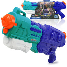 峰佳玩具呲水枪儿童戏水玩具户外沙滩男女孩生日礼物压力呲滋喷水枪时空龙骑士 大号太空水枪