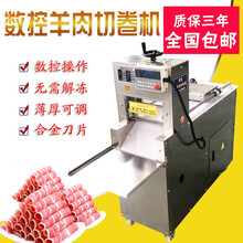 甄樽（ZHENZUN）羊肉切片机数控商用全自动肥牛羊肉卷冻肉自动羊肉切片机刨肉机切肥牛刨肉机  六卷数控切片机