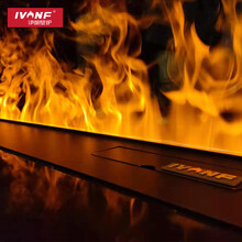【伊帆·IVNF】AD系列3D雾化壁炉嵌入式假火仿真火焰蒸汽加湿装饰壁炉 AD1000