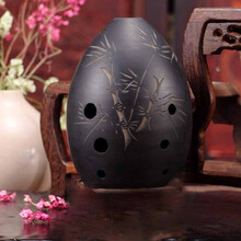 埙乐器八孔埙十孔陶埙初学者梨形埙自学学生儿童成人专业学习用埙演奏 初学八孔玉竹款