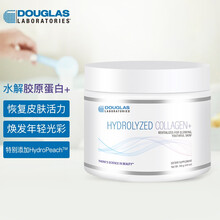 Douglas道格拉斯 水解胶原蛋白钛粉 透明质酸140克/瓶60份 美国进口