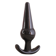 久爱 八款后台肛塞 刺激后庭+刺激前两用 多款可选 女用器震动棒情趣性用品 明珠宝塔大号-黑色