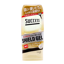 日本原装 花王 （KAO）男士护肤手动电动剃须刀软化胡须清爽舒缓刮胡剃须啫喱 滋润保湿剃须啫喱 180g