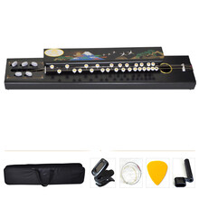 玉阙丹凤牌五弦琴大正琴凤凰琴和平琴208纪念版205大琴229调音器电音大正琴 206型油漆面