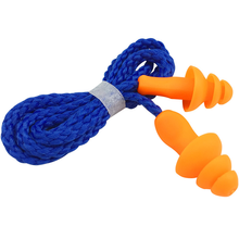 工业防噪音工作睡眠机械降噪音硅胶抗噪隔音圣诞树带线隔音耳塞工作可水洗游泳洗头耳塞工厂企业男女劳保用    可水洗耳塞（20副+2个耳盒）