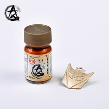 星影油漆高达军模GK油性漆15ml金属色系伪电镀漆效果漆模型颜料 010-亮金