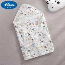 Disney迪士尼品牌夏天包被睡袋初生婴儿产房抱被棉薄款包被新生儿包巾宝宝包裹被子 小兔子--双层夏季款 90x90cm