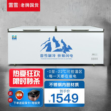 雷雪(Thunsnow) 商用冰柜家用 卧式冰柜商用大容量 展示柜冷藏冷冻柜 大冰柜单双温 518单温(不锈钢内胆款)店长推荐 送货上门