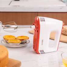 凯琴 手持电动打蛋器多功能家用搅拌机 奶油奶盖打发器 迷你烘焙式搅蛋搅拌器 白色