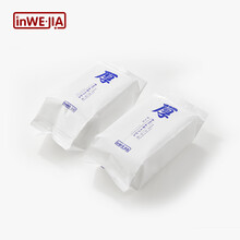 inWEJIA日本平板静电拖把除尘纸湿巾干巾懒人一次性吸尘纸免手洗擦地板拖布 3包加厚干巾