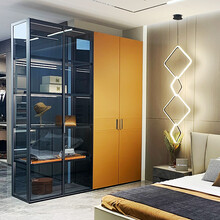 飞美家具全屋定制 卧室家具整体衣柜整体卧室衣帽间 榻榻米护墙板定制极简轻奢风 爱格板/露水河均可定制 露水河板材1平方米（展开面积）