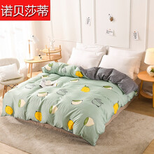 诺贝莎蒂家纺 床上用品 被套 学生宿舍单人双人单件被罩 （清新夏日） 单被套150*200cm