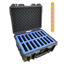 硬盘柜 硬盘保护箱 3点5英吋硬盘防护箱硬盘箱硬盘收纳盒台式机硬盘箱 深蓝色