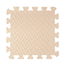 炎黄地垫宝宝婴儿爬行垫围栏泡沫拼接垫瑜伽地垫客厅卧室家用拼图地板垫 米色（单片） 30厘米*30厘米*2.5厘米(9片包邮)