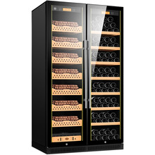 茄龙（CIGARLOONG）CL-188CW1智能恒温恒湿雪茄柜恒温红酒柜雪茄红酒两用柜 榉木雪茄红酒款黑色