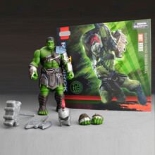 生日礼物送朋友漫威复仇者联盟大号绿巨人美国队长蜘蛛钢铁侠手办模型玩具摆件毕业季定制 角斗士绿巨人30厘米