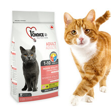 加拿大原装进口 益之选（1'st choice）成猫粮 室内全价去毛球配方5.44kg天然粮鸡肉配方主食喵咪主粮