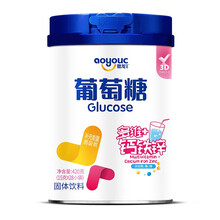 傲龙 葡萄糖粉奶伴侣铁锌钙益生菌益生元口味 葡萄糖 补水补能量饮品 儿童成年人运动健身优可系列 多维钙铁锌
