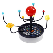 太阳能玩具小飞机风车儿童diy自制小学生玩具 科学小手工制作材料 八大行星