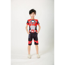 迷你特工队x儿童衣服迷你特攻队福特塞米露西麦克斯儿童表演服装 小米短袖套装 150