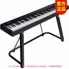 NUX NPK-1电子钢琴便携式钢琴家用初学者电钢琴88键重锤专用 【主机+U型架】黑色