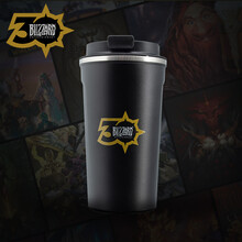 blizzard暴雪官方周边30周年大容量防漏车载随行保温咖啡杯 30周年车载咖啡杯