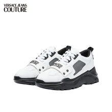送男友 范思哲 Versace Jeans Couture男士休闲鞋 E0YWASC4-71604 WHITE-003白色 42