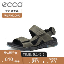 ECCO爱步 男款夏季平底运动凉鞋