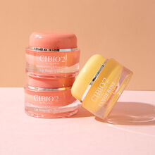 CIBIO'2唇膜泰国CIBIO'2睡眠唇膜淡化唇纹保湿补水学生唇釉润唇膏 水蜜桃X2+柑橘X1