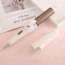 电卷发棒迷小型直发两用夹板女自动大卷拉直板夹懒人刘海烫发神器鑫富康 香槟色(直卷两用) 升级款+梳子+夹子