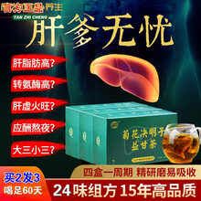 24味菊花决明子茶益甘茶葛根枸杞养肝茶明目熬夜去肝火脂肪肝牛蒡根金银花茶茶 伊梵麦 一盒装