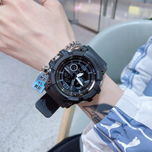 迪士尼官·网方旗舰同款独角兽电子手表男士初高中学生男儿童机械青少年潮流女运动新概念 黑悟空【版】