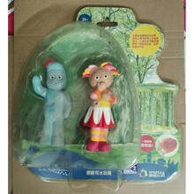 花园宝宝叮叮车 花园宝宝飞飞鱼带灯光音乐万向轮电动可到处跑玩具 2人搪胶戏水玩具 官方标配