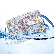 拉木各菲 多功能婴儿推车挂袋背袋宝宝用品收纳袋童车奶瓶尿不湿手推车挂包