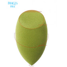 超软 美妆蛋不吃粉 彩妆蛋化妆海绵定妆工具气垫粉补干湿两用架子 #绿色系4只【盒装架子】
