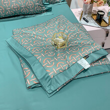 【特价捡漏】恒源祥旗舰同款家纺轻奢天丝夏凉被四件套空调被冰丝单人双人夏被夏季薄款被子可水洗 妙点 200x230cm(单件夏被)