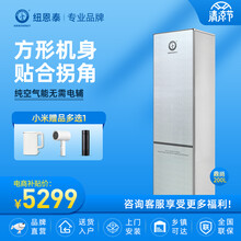 【新品】纽恩泰空气能热水器家用空气源热泵 大容量鼎尚 送货到家包安装 鼎尚200升红色升级无电辅(4-6人)送货上门安装