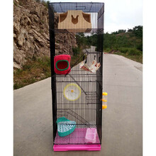 松鼠笼子 多层魔王笼鼠笼子飞鼠蜜袋鼯笼子龙猫笼子特大号标笼 六层套餐三