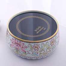 常生源 电陶炉 家用电陶茶炉迷你煮茶炉功夫茶具泡茶炉迷你可搭配铁壶银壶茶炉 莲舞霓裳 影青