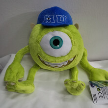 七夕情人节生日礼物送男朋友女朋友外贸怪兽大学公仔 毛怪苏利文大眼仔Mike毛绒玩具布娃娃定制款 大眼仔 大眼约32厘米毛怪约40厘米
