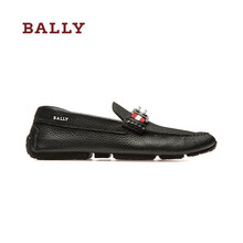 BALLY 巴利 奢侈品 男士豆豆鞋 经典驾车鞋 百搭轻便21年新款男鞋 6234187 黑色 黑色 43
