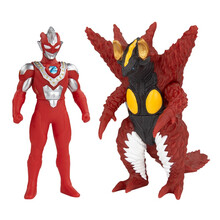 万代BANDAI奥特曼儿童玩具男孩动漫周边英雄超人-泽塔奥特曼贝塔冲击超决战芝庞顿 69033