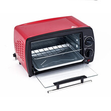 12L迷你小型电烤箱 家用烘焙烤箱 多功能烤箱亿德浦 红色 加购优先发货一台