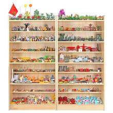 伍贰伍心理沙盘套装1000沙具游戏模型标准实木中小学箱庭咨询室标配 经典版1000件单沙具(不含陈列架沙盘)